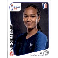 Frauen WM 2019 Sticker 27 - Wendie Renard - Frankreich