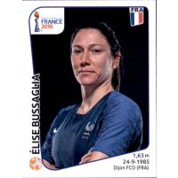 Frauen WM 2019 Sticker 33 - Elise Bussaglia - Frankreich