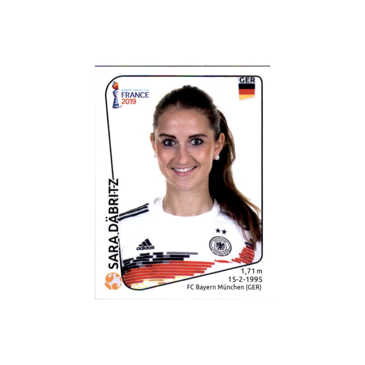 FIFA Frauen WM 2011 Deutschland Stickerauswahl Trading Cards Sammeln