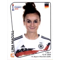 Frauen WM 2019 Sticker 113 - Lina Magull - Deutschland