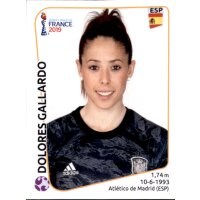 Frauen WM 2019 Sticker 141 - Dolores Gallardo - Spanien