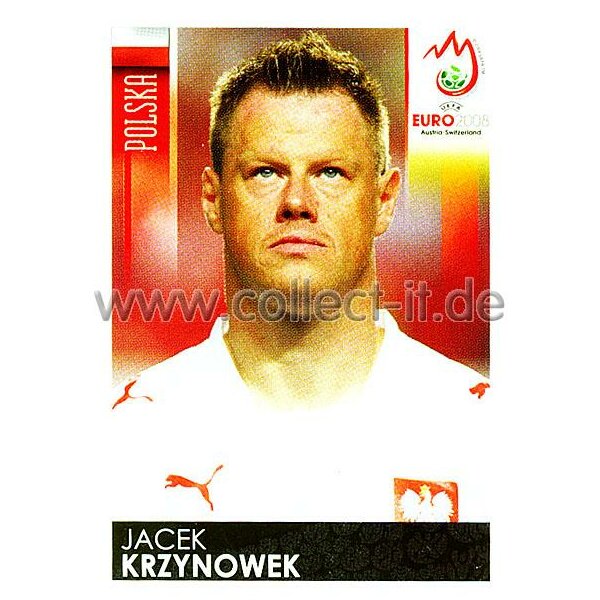 Panini EM 2008 - Sticker 242 - Jacek Krzynowek