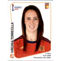 Frauen WM 2019 Sticker 151 - Virginia Torrecilla - Spanien