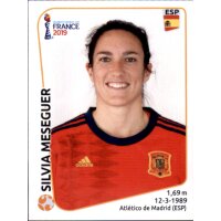 Frauen WM 2019 Sticker 153 - Silvia Meseguer - Spanien