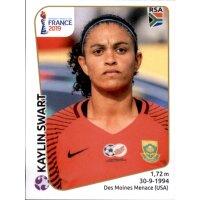 Frauen WM 2019 Sticker 159 - Kaylin Swart - Südafrika