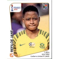 Frauen WM 2019 Sticker 168 - Refiloe Jane - Südafrika