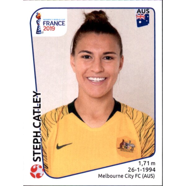 Frauen WM 2019 Sticker 179 - Steph Catley - Australien