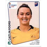 Frauen WM 2019 Sticker 192 - Caitlin Foord - Australien