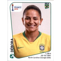 Frauen WM 2019 Sticker 230 - Debora - Brasilien