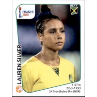 Frauen WM 2019 Sticker 246 - Lauren Silva - Jamaika