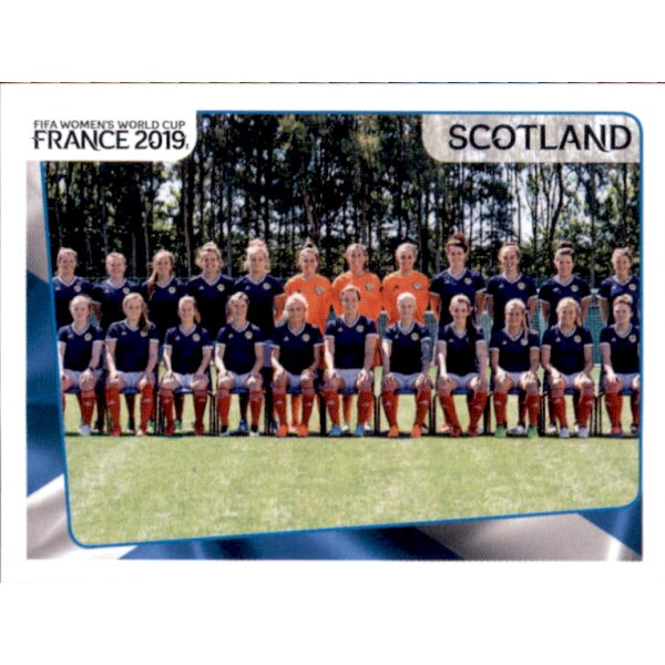 Frauen WM 2019 Sticker 272 - Team - Schottland