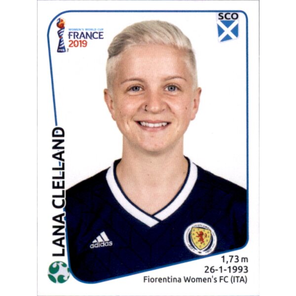 Frauen WM 2019 Sticker 289 - Lana Clelland - Schottland