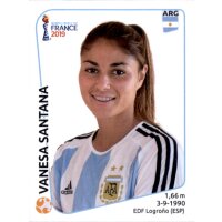 Frauen WM 2019 Sticker 299 - Vanesa Santana - Argentinien