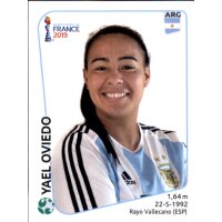 Frauen WM 2019 Sticker 305 - Yael Oviedo - Argentinien