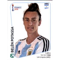 Frauen WM 2019 Sticker 307 - Belen Potassa - Argentinien