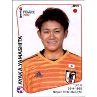 Frauen WM 2019 Sticker 311 - Ayaka Yamashita - Japan