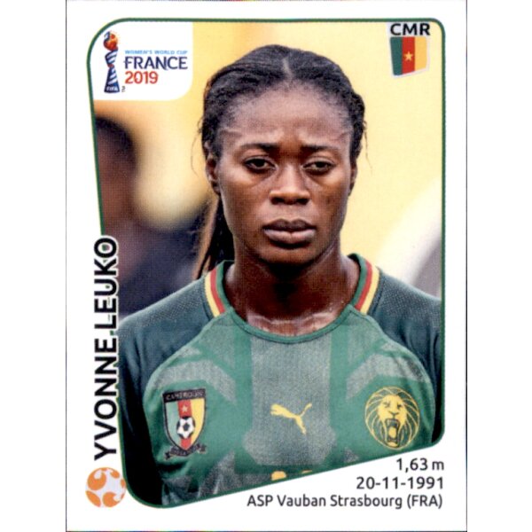 Frauen WM 2019 Sticker 360 - Yvonne Leuko - Kamerun