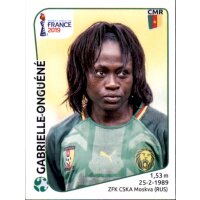 Frauen WM 2019 Sticker 363 - Gabrielle Onguene - Kamerun