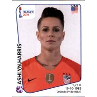 Frauen WM 2019 Sticker 407 - Ashlyn Harris - USA