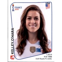 Frauen WM 2019 Sticker 410 - Kelley OHara - USA