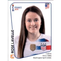 Frauen WM 2019 Sticker 413 - Rose Lavelle - USA