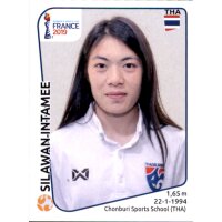 Frauen WM 2019 Sticker 435 - Silawan Intamee - Thailand