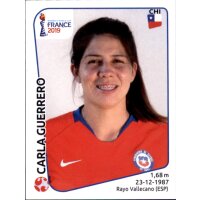 Frauen WM 2019 Sticker 448 - Carlo Guerrero - Chile