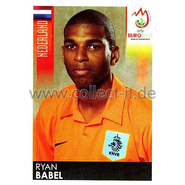 Panini EM 2008 - Sticker 272 - Ryan Babel