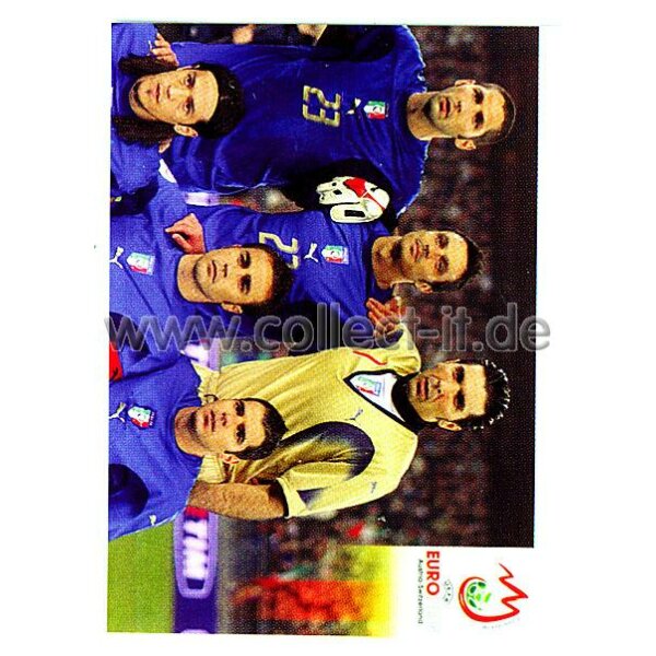 Panini EM 2008 - Sticker 282 - Mannschaftsbild Italien