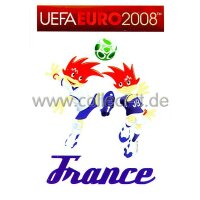 Panini EM 2008 - Sticker 332 - Maskottchen Frankreich