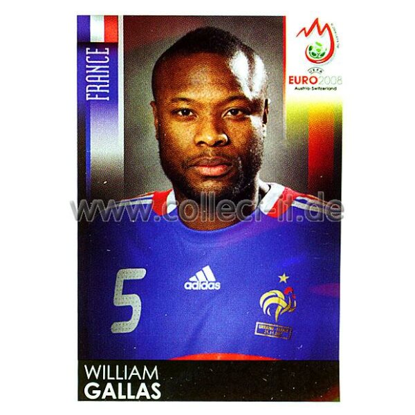 Panini EM 2008 - Sticker 340 - William Gallas