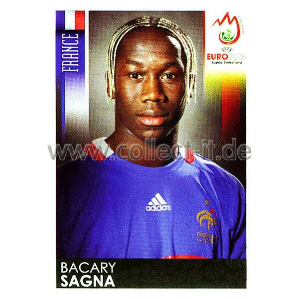 Panini EM 2008 - Sticker 344 - Bacary Sagna