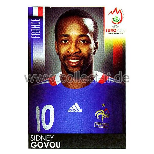 Panini EM 2008 - Sticker 353 - Sidney Govou