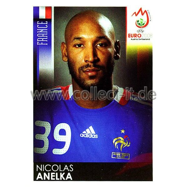 Panini EM 2008 - Sticker 356 - Nicolas Anelka