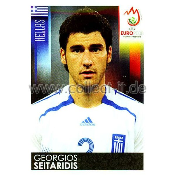 Panini EM 2008 - Sticker 367 - Georgios Seitaridis