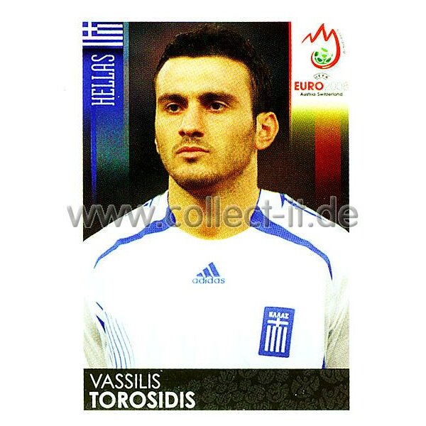 Panini EM 2008 - Sticker 371 - Vassilis Torosidis