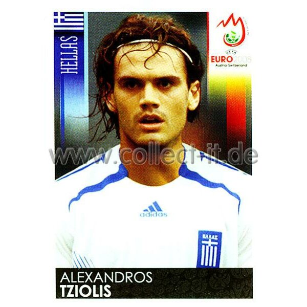 Panini EM 2008 - Sticker 372 - Alexandros Tziolis