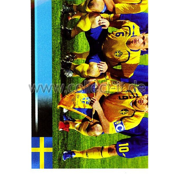 Panini EM 2008 - Sticker 388 - Mannschaftsbild Schweden