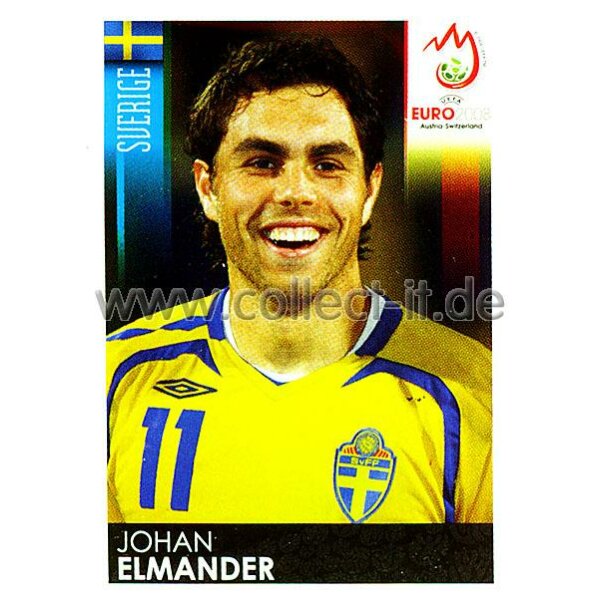 Panini EM 2008 - Sticker 405 - Johan Elmander