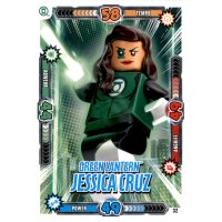 LEGO Batman Movie Karten Nr. 32 - Gren Lantern Jessica Cruz