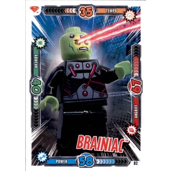 LEGO Batman Movie Karten Nr. 82 - Brainiac