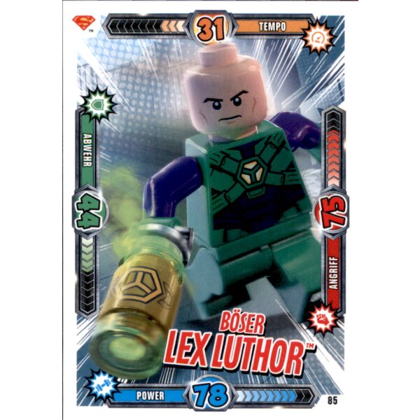 LEGO Batman Movie Karten Nr. 85 - Böser Lex Luthor