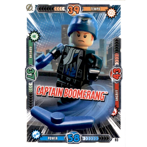 LEGO Batman Movie Karten Nr. 93 - Captain Boomerang