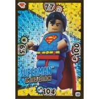 LEGO Batman Movie Karten Nr. LE3 - Superman - Limitierte...