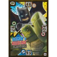 LEGO Batman Movie Karten Nr. LE12 - Batman vs Killer Croc...