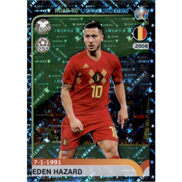 Road to EM 2020 - Sticker 18 - Eden Hazard - Belgien