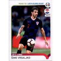 Road to EM 2020 - Sticker 38 - Sime Vrsaljko - Kroatien