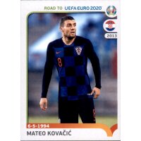 Road to EM 2020 - Sticker 43 - Mateo Kovacic - Kroatien