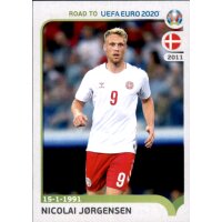 Road to EM 2020 - Sticker 77 - Nicolai Jorgensen -...