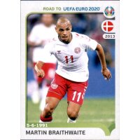 Road to EM 2020 - Sticker 79 - Martin Braithwaite -...